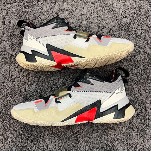 Air Jordan Nike Zoom Russell Westbrook Why Not Zer0.3 CD3003-101 Size 12 Crimson - Picture 7 of 10